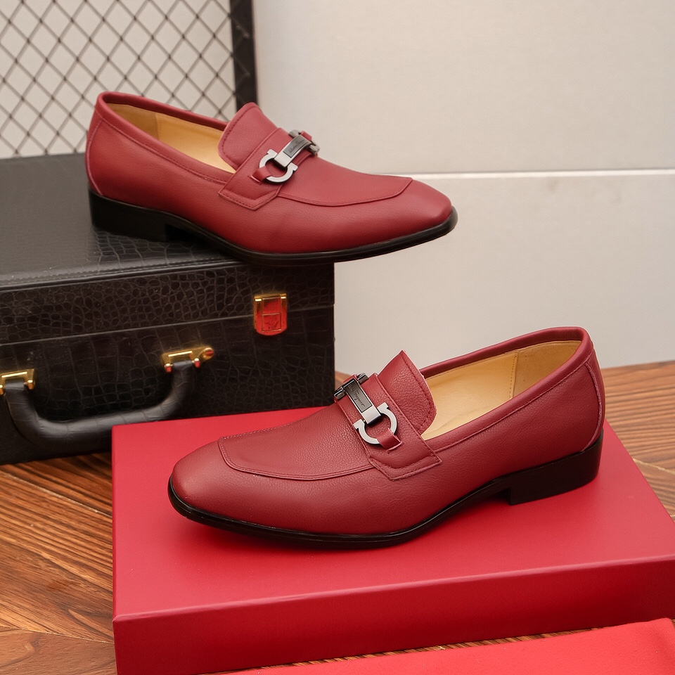 [Ferragamo / Philagram cortina] contrarrestar los últimos modelos de la original importado borde abi