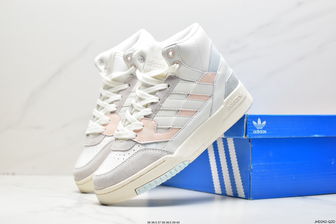 Overseas channel version original box original label Adidas Drop Step SE W high help HR1417ZR