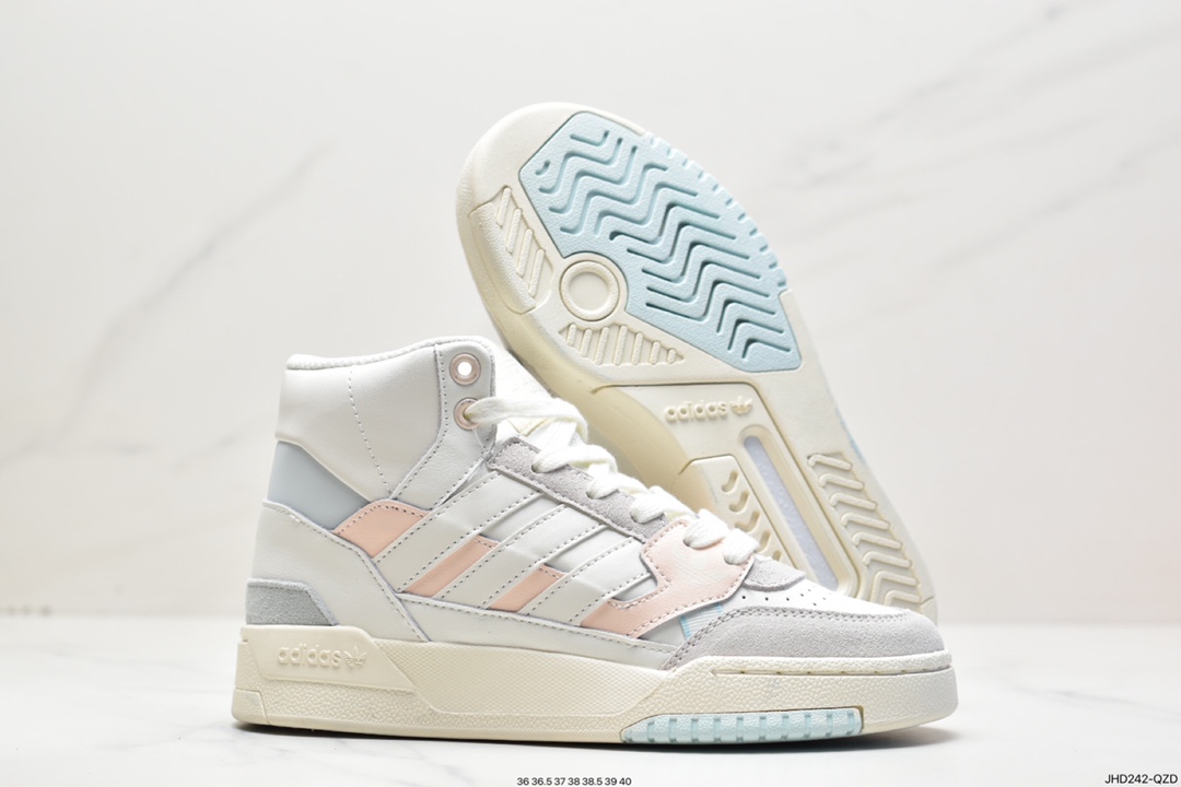 Overseas channel version original box original label Adidas Drop Step SE W high help HR1417ZR