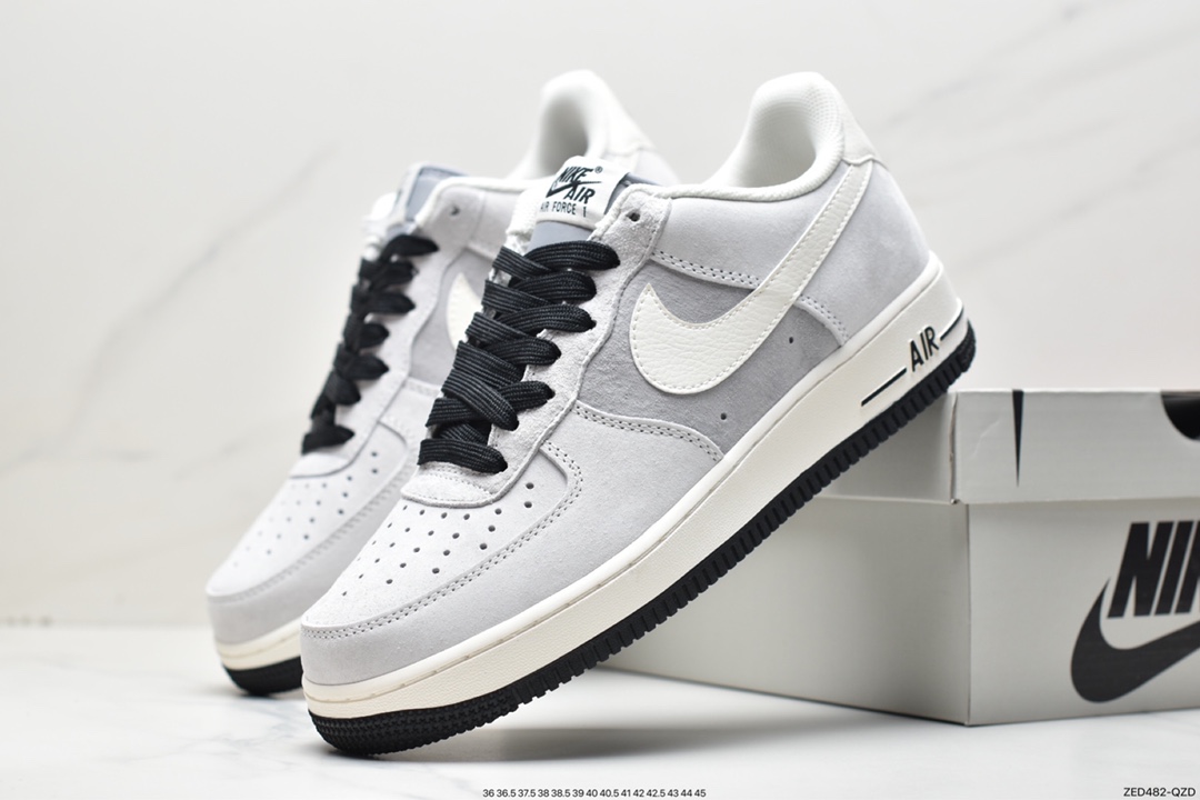 260 Nike Air Force 1 '07 米黑灰 KT3396-225