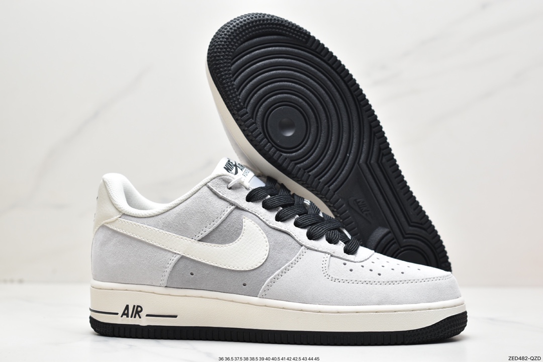 260 Nike Air Force 1 '07 米黑灰 KT3396-225