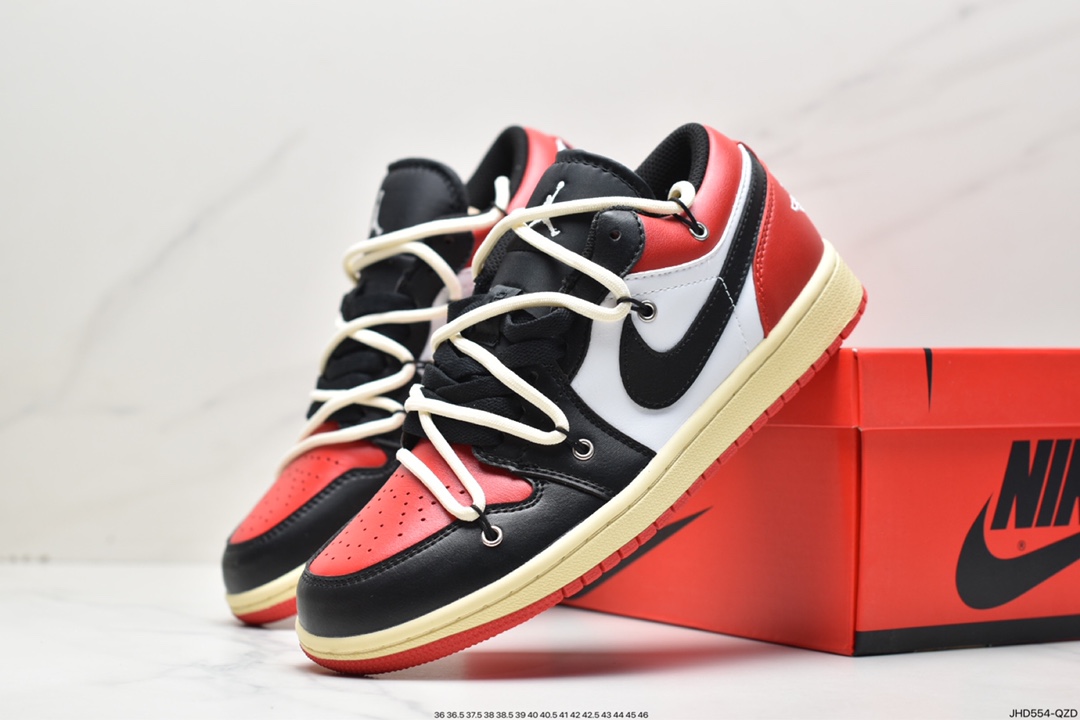 190 全新配色,耐克Nike Air Jordan 1 Low”Mocha Brown”AJ1乔丹一代篮球鞋553560-612