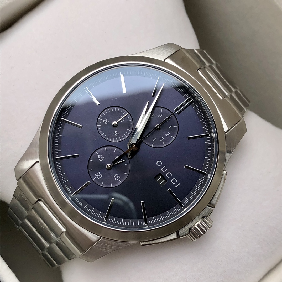 NO:388410,New style!  original Gucci, Gucci Little Bee Steel G-timeless series men's watch, large parts original factory. Original Swiss movement, multi-function six-pin quartz movement watch, sapphire glass, ~42mm watch diameter. Brand new and complete set!  ,gucci,gucci19860909新款！original Gucci,古驰 小蜜蜂精钢G-timeless系列男表,大部件原装厂出.原装瑞士机芯,多功能六针石英机芯表,蓝宝石玻璃,～42mm表径.全新全套出！,,gucci,gucci,Watch