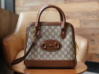 Gucci GG Supreme Bags Handbags Brown Canvas Spring/Summer Collection 1955