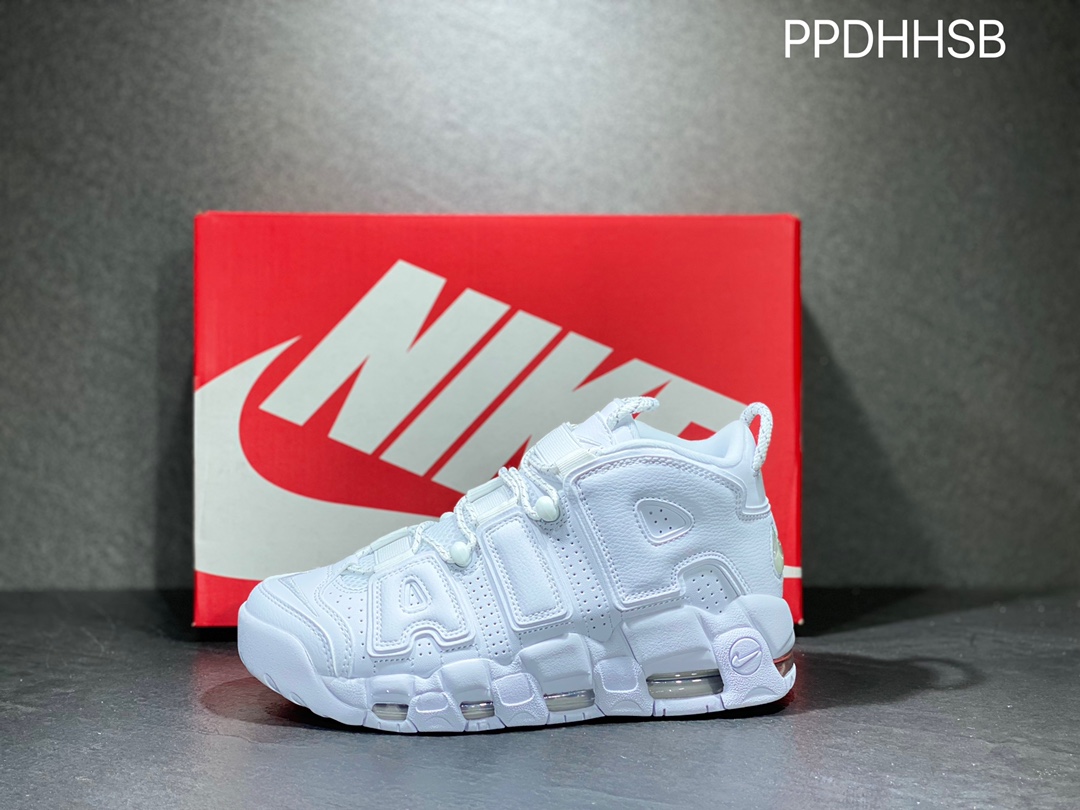 280  Nike Air More Uptempo OG耐克 皮蓬全掌气垫篮球鞋 921948-100