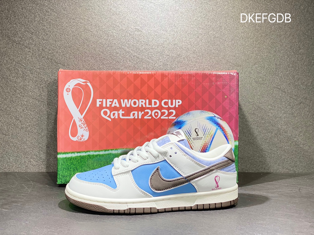 360 Nike SB dunk Low 世界杯限定 阿根廷 低帮休闲运动滑板板鞋  AT2022-666