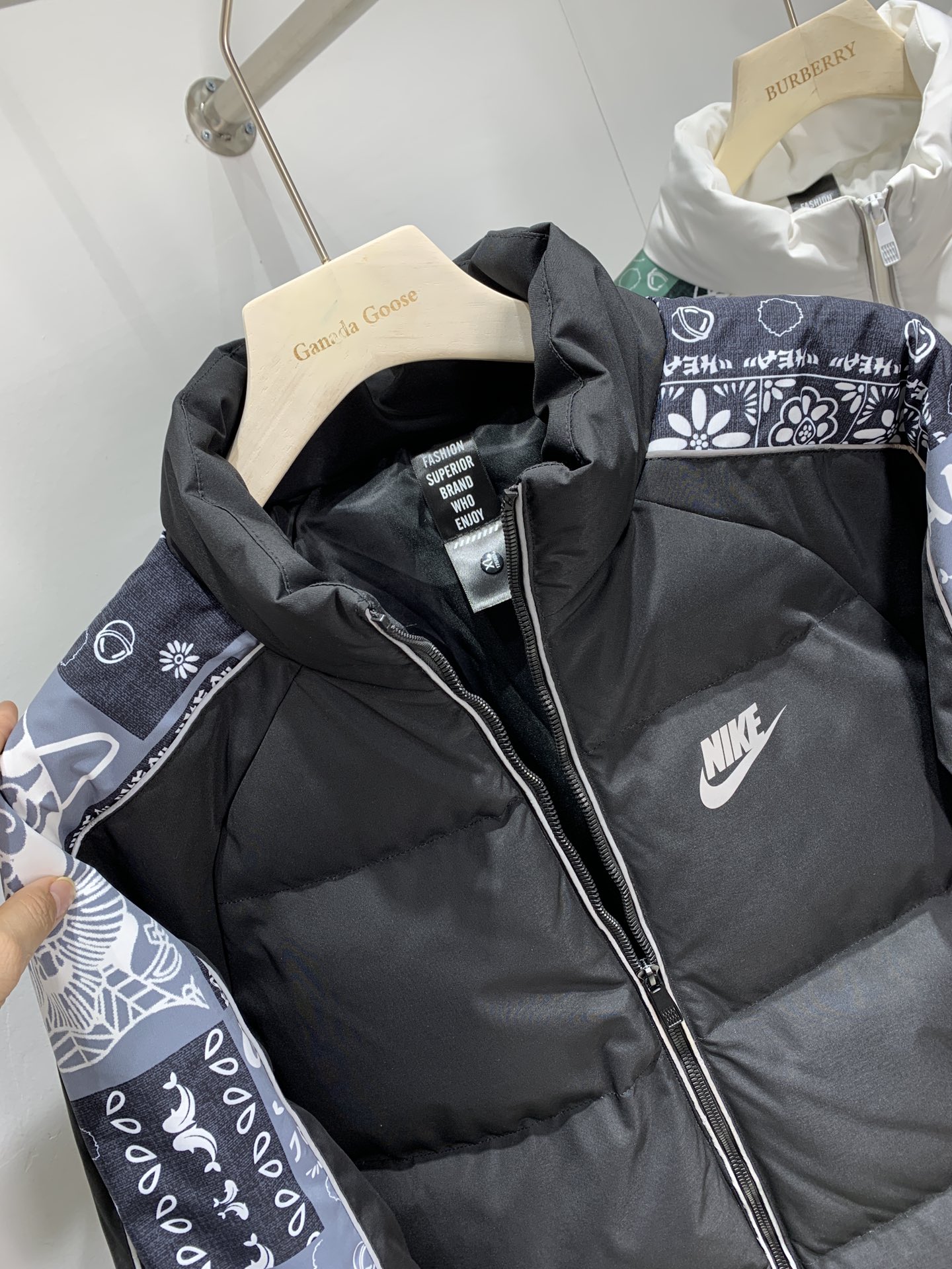 195 耐克 nike冬季新款羽绒棉服外套