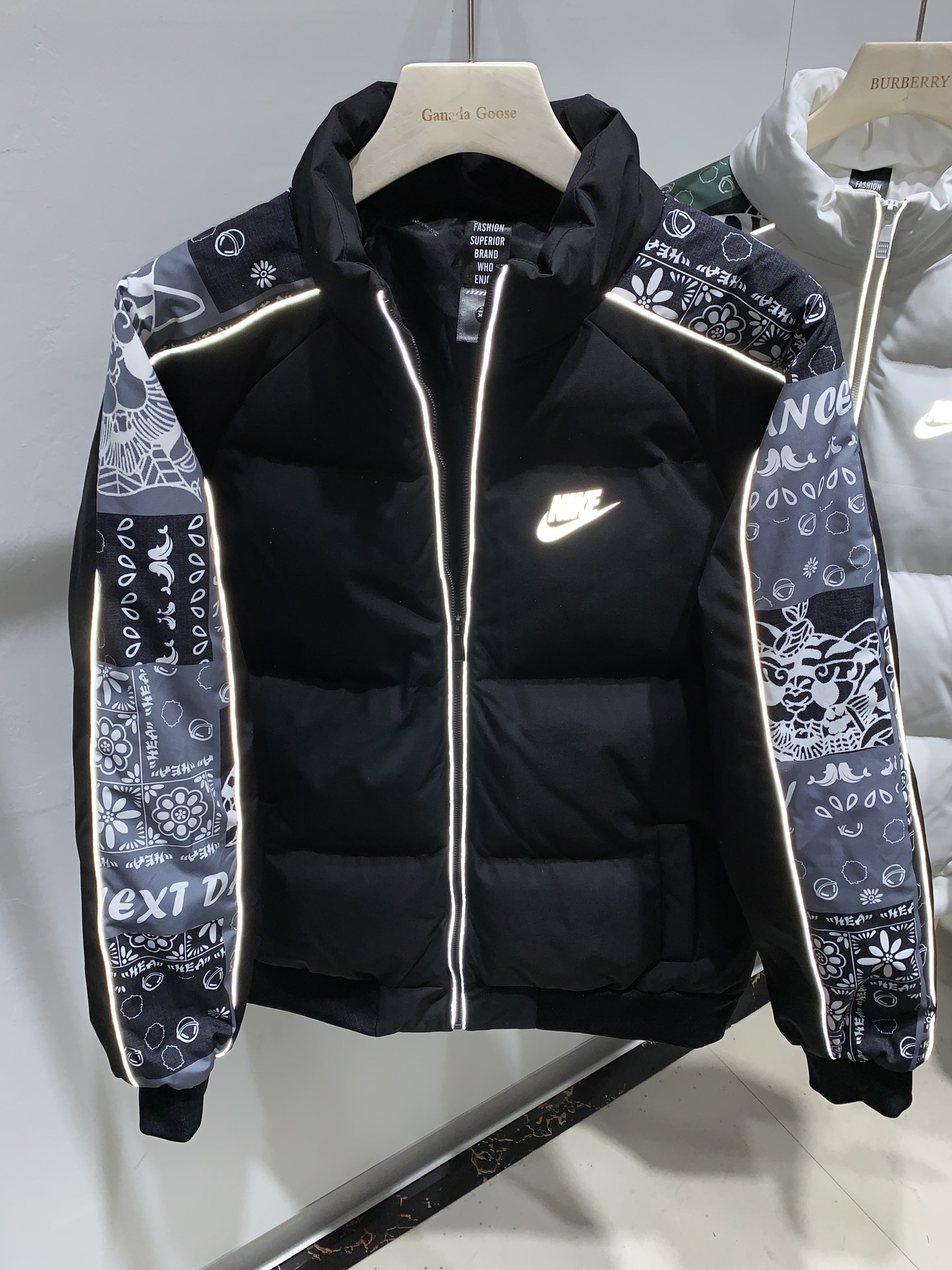 195 耐克 nike冬季新款羽绒棉服外套