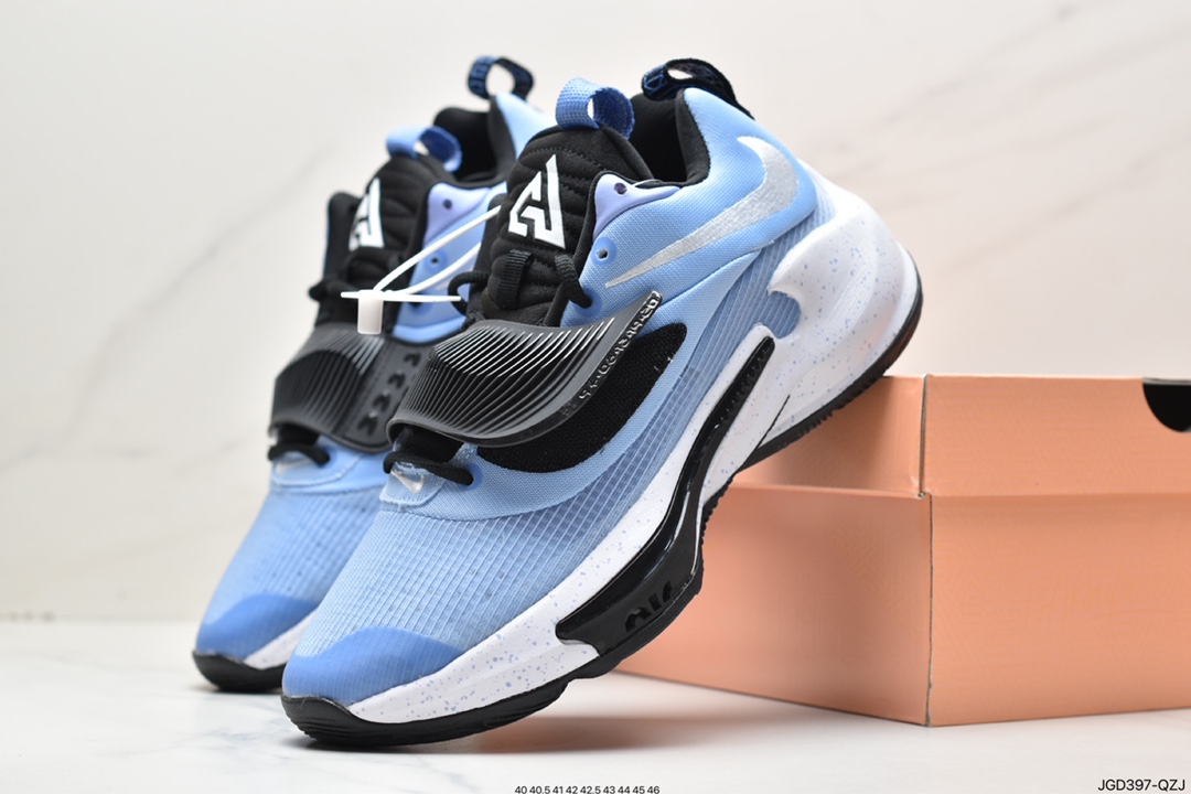 180 耐克Nike Zoom Freak 3 EP ”Stay Freaky” LR字母哥 DB4158