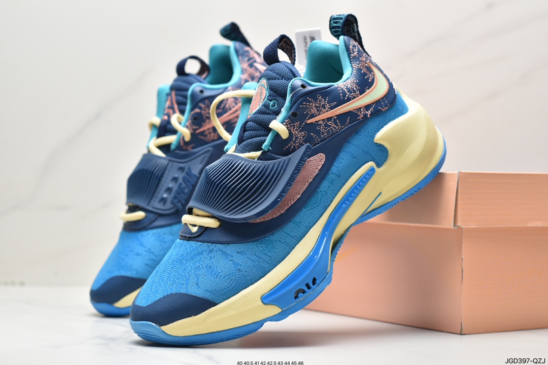 180 耐克Nike Zoom Freak 3 EP ”Stay Freaky” LR字母哥 DB4158