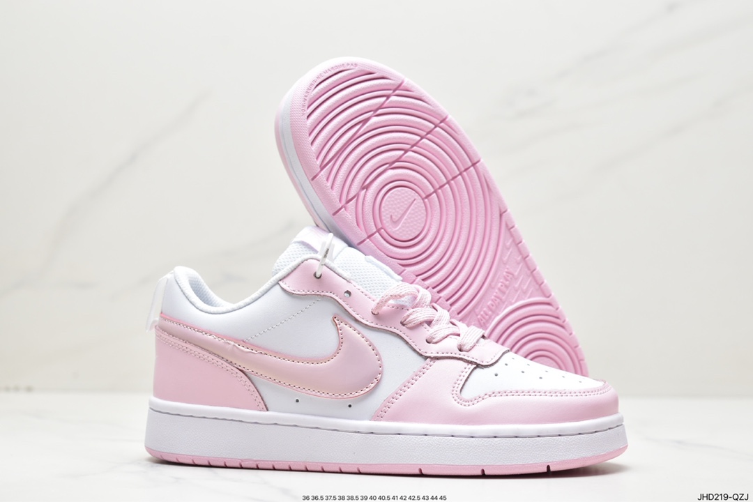190 Nike Court Borough Low 2 FP 独家全头层版本DQ0492-100