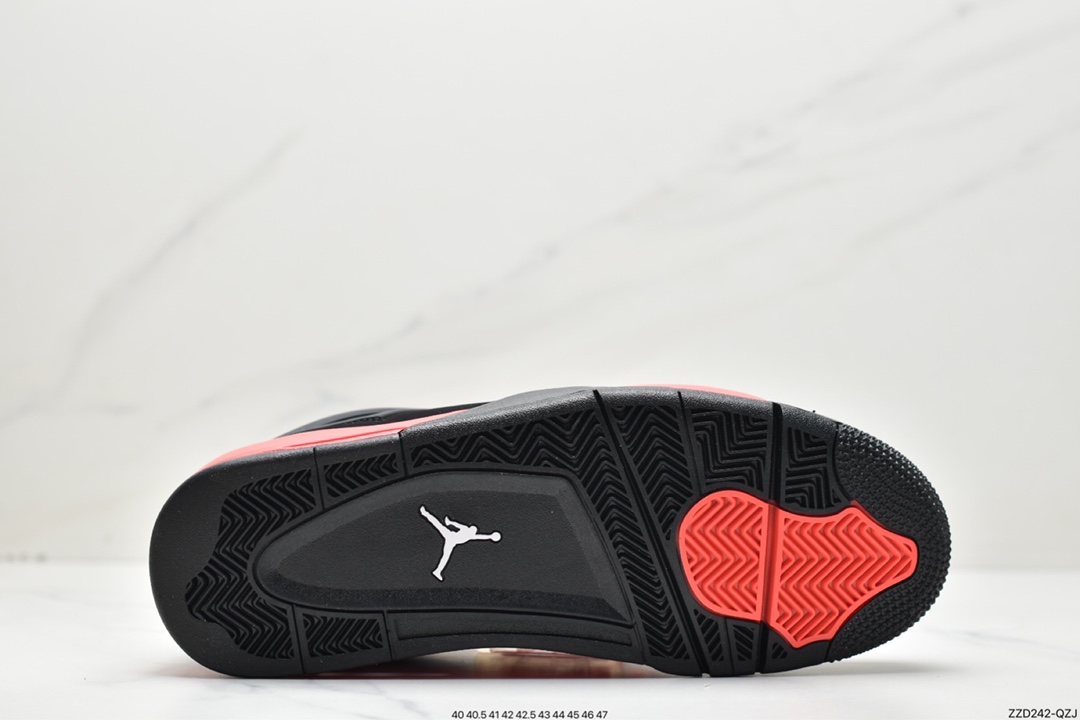 250 Nike Air Jordan 4 Retro OG”Fire Red”迈克尔·乔丹篮球鞋CT8527-016