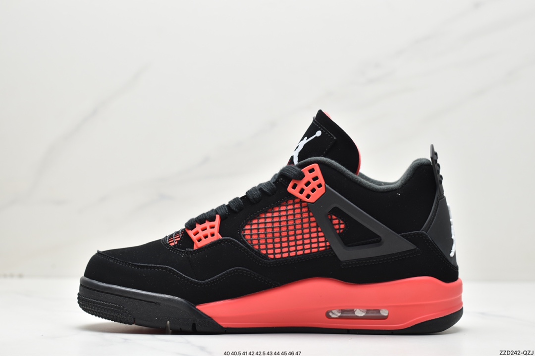 250 Nike Air Jordan 4 Retro OG”Fire Red”迈克尔·乔丹篮球鞋CT8527-016