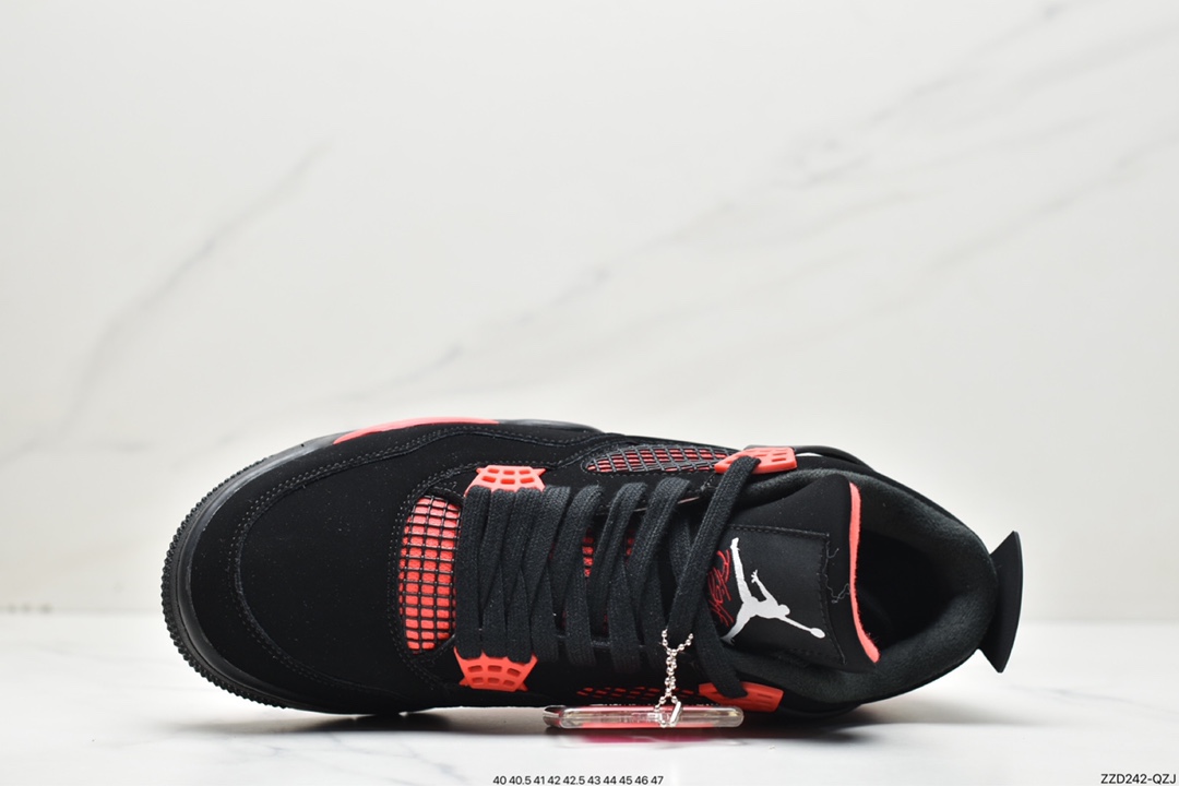 250 Nike Air Jordan 4 Retro OG”Fire Red”迈克尔·乔丹篮球鞋CT8527-016