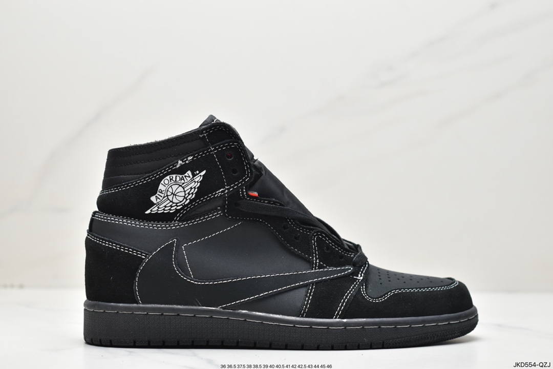 160 Travis Scott x Air Jordan 1 Low OG TS ” Black/Phantom ” 黑武士 DM7866-001