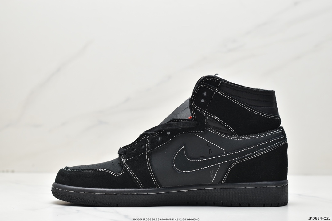 160 Travis Scott x Air Jordan 1 Low OG TS ” Black/Phantom ” 黑武士 DM7866-001