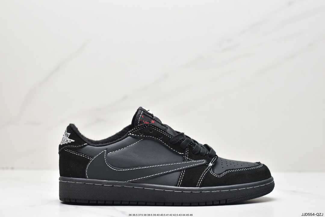 130 Travis Scott x Air Jordan 1 Low OG TS ” Black/Phantom ” 黑武士 DM7866-001