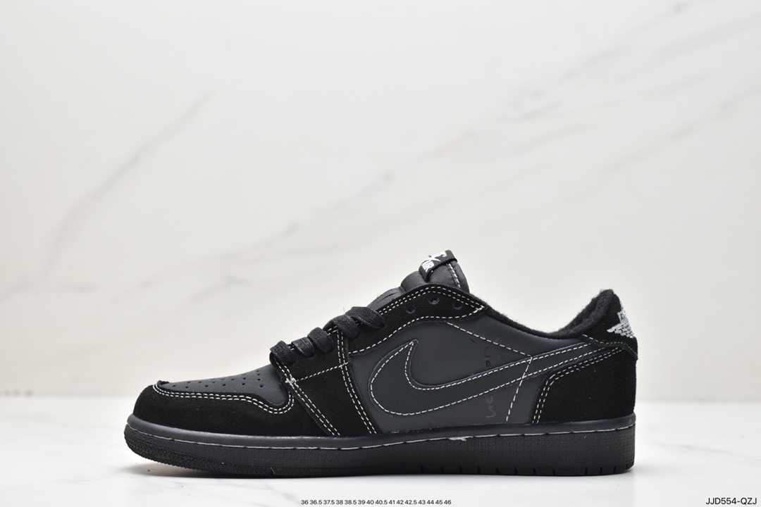130 Travis Scott x Air Jordan 1 Low OG TS ” Black/Phantom ” 黑武士 DM7866-001
