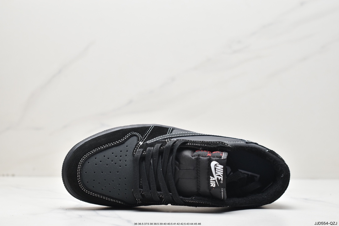 130 Travis Scott x Air Jordan 1 Low OG TS ” Black/Phantom ” 黑武士 DM7866-001