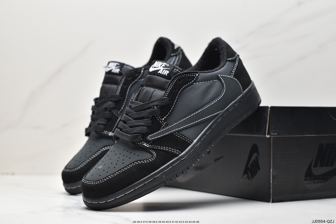 130 Travis Scott x Air Jordan 1 Low OG TS ” Black/Phantom ” 黑武士 DM7866-001