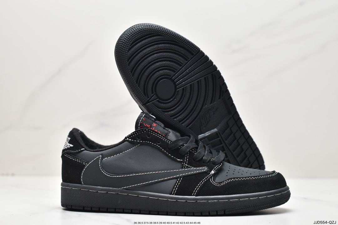 130 Travis Scott x Air Jordan 1 Low OG TS ” Black/Phantom ” 黑武士 DM7866-001