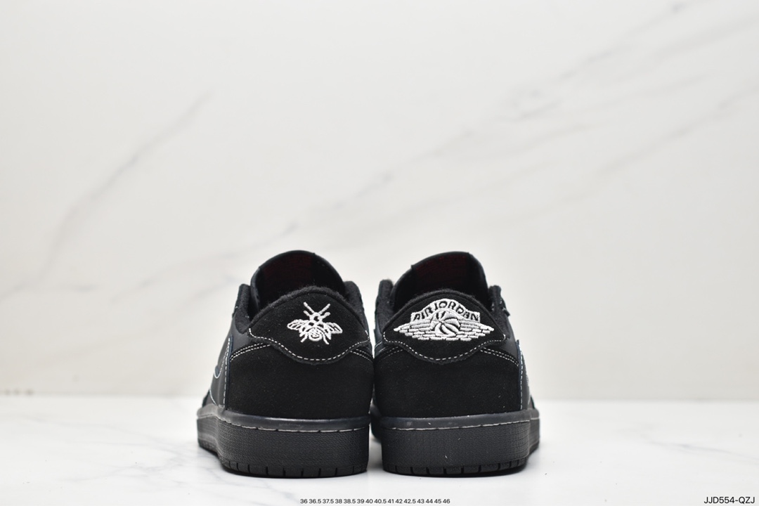 130 Travis Scott x Air Jordan 1 Low OG TS ” Black/Phantom ” 黑武士 DM7866-001