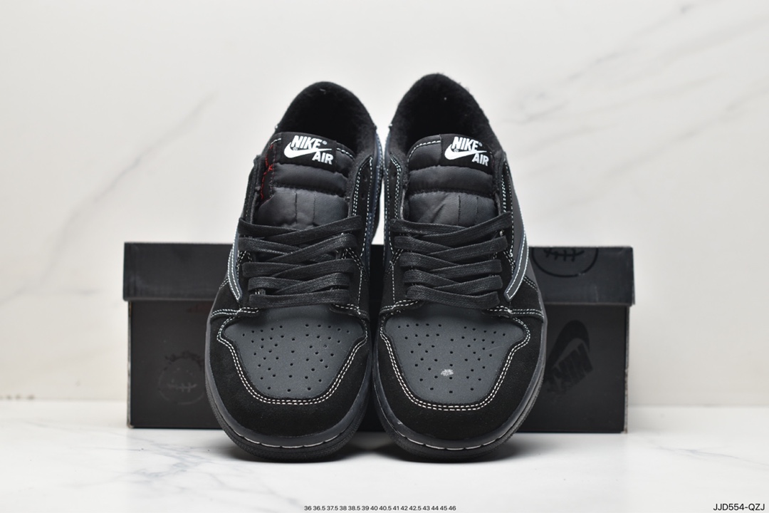 130 Travis Scott x Air Jordan 1 Low OG TS ” Black/Phantom ” 黑武士 DM7866-001