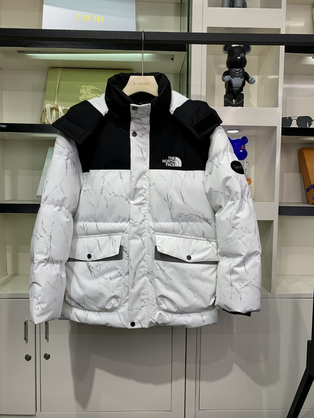 205 THE NORTH FACE 北面 冬季中长款羽绒棉服高品质