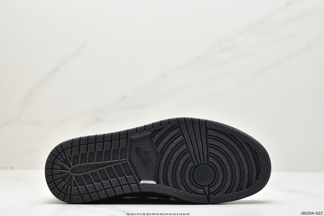 200 Air Jordan 1 Low OG 全黑倒勾 低帮 DM7866-001
