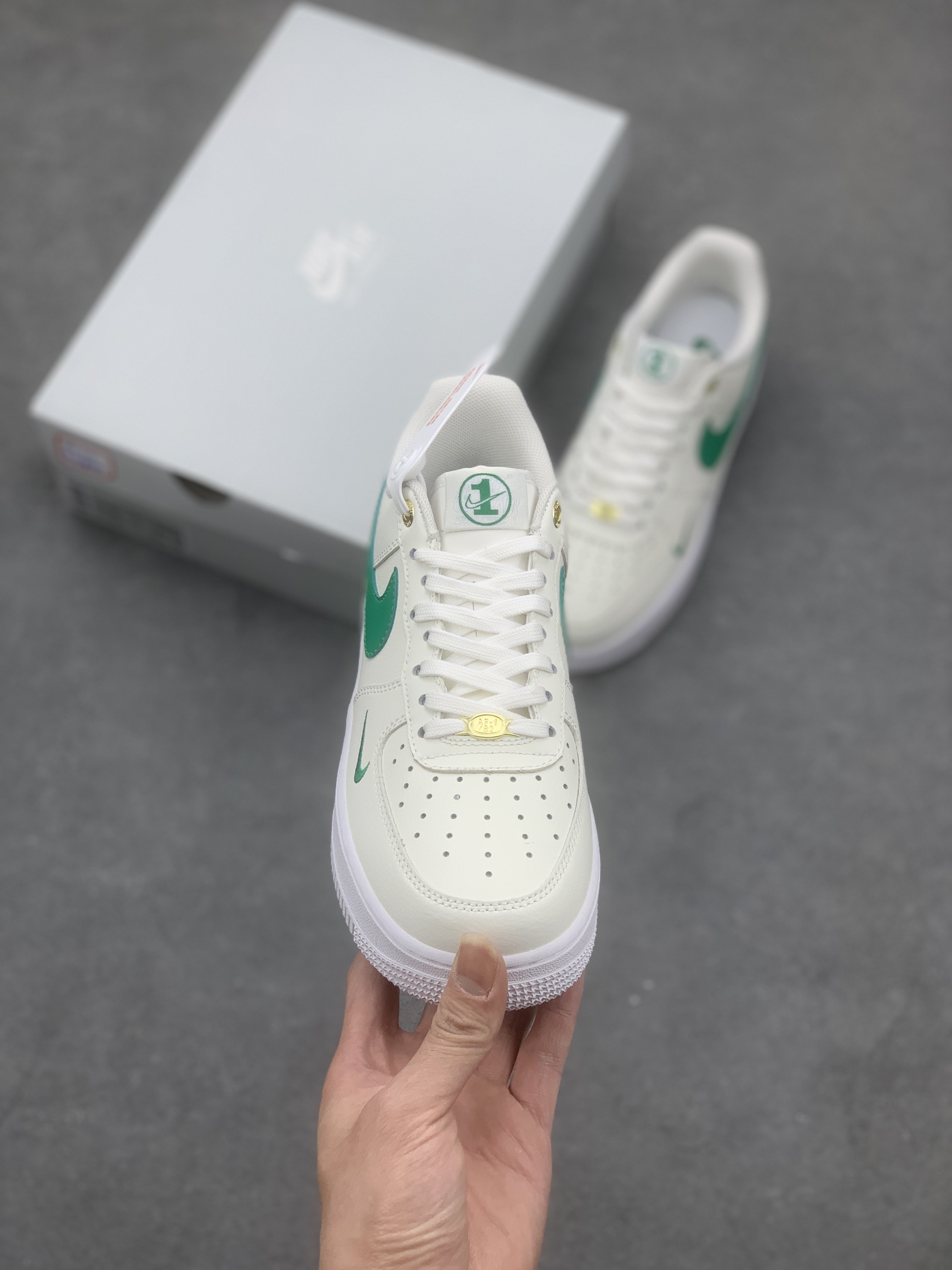 Nike Air Force 1 Low 07 White/Green,Honeycomb Cushion,Original Accessories 3 i1671645374 4842 1