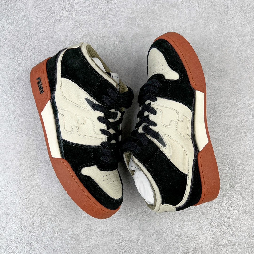 图片[3]-＃S版纯原 FENDI 芬迪 Match sneaters高帮运动鞋 独家定制 全身20几个细节点全部做到一致还原 吊打市面所有版本 独家原装套装配件官方同源 渠道原装订单 全套专柜包装物及配件#鞋底嵌入核心防伪芯片感应装置 FENDI芬迪match最新爆款情侣款运动鞋板鞋原版购入 高工艺无缝细空胶技术 贴楦误差0.05mm,鞋底采用固特异内外锁死工艺 最大限度弯折永不开胶 原鞋一致效果环保无味 鞋面采用麂皮和皮革拼接组合 logo内里采用毛巾绒里 上脚超级柔软 轻便 舒适搭配卫衣 尺码：35 36 37 38 39 40 41 42 43 44 45-选品中心