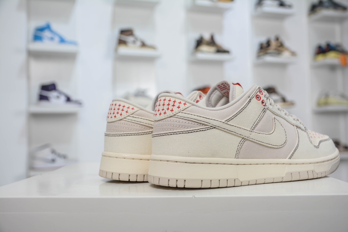 280 Nike SB Dunk Low 丹宁白红满天星 DV0834-100
