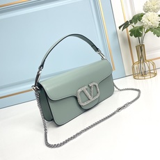 大号【配礼盒】🎁VALENTINO MINI LOCÒ仿水晶装饰手袋-VLogo Signature施华 大号【配礼盒】🎁VALENTINO MINI LOCÒ仿水晶装饰手袋-VLogo Signature施华