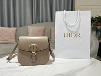Dior Bags Handbags Gold Grey Vintage Cowhide