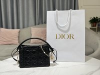 Dior Bags Handbags Black Sheepskin Lady Chains