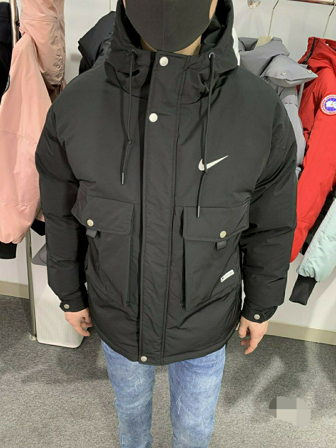 220 冬季新品 nike 耐克 工装保暖棉服专柜款