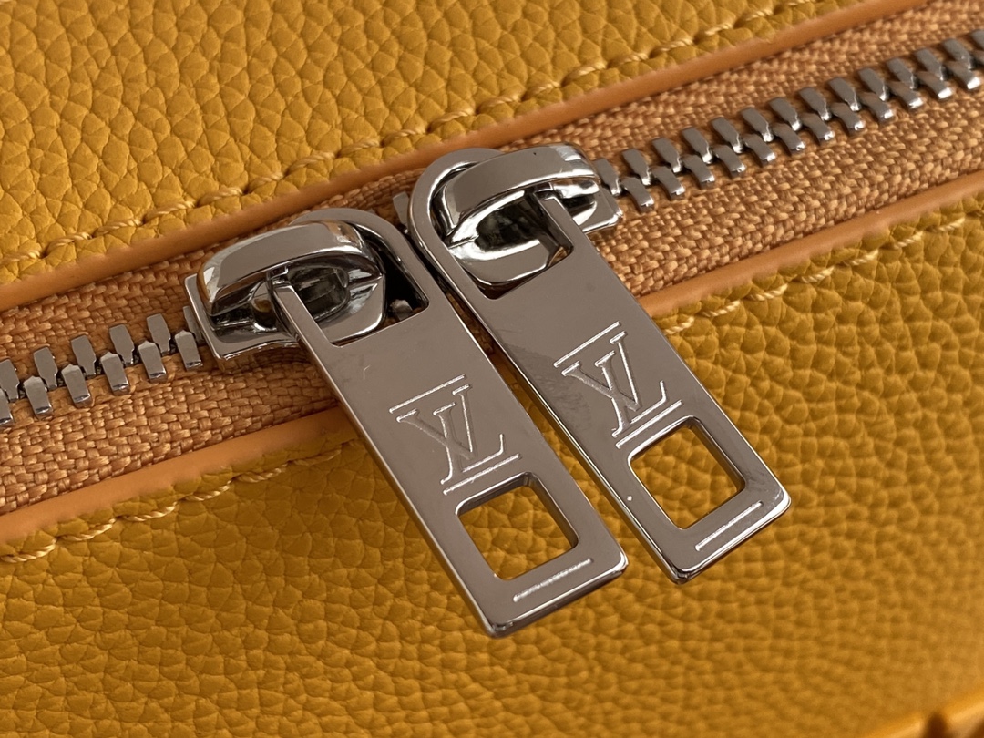 M59161 Yellow All-Leather Box Bag Series - Bag 3