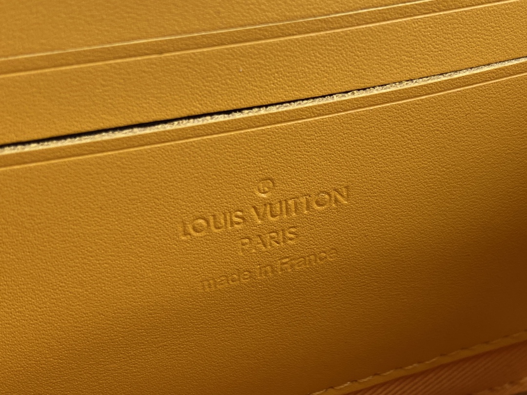 M59161 Yellow All-Leather Box Bag Series - Bag 9