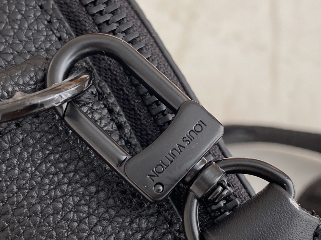 Top-Tier Original Quality] M59161 Black All-Leather Box Bag Series - Bag 7