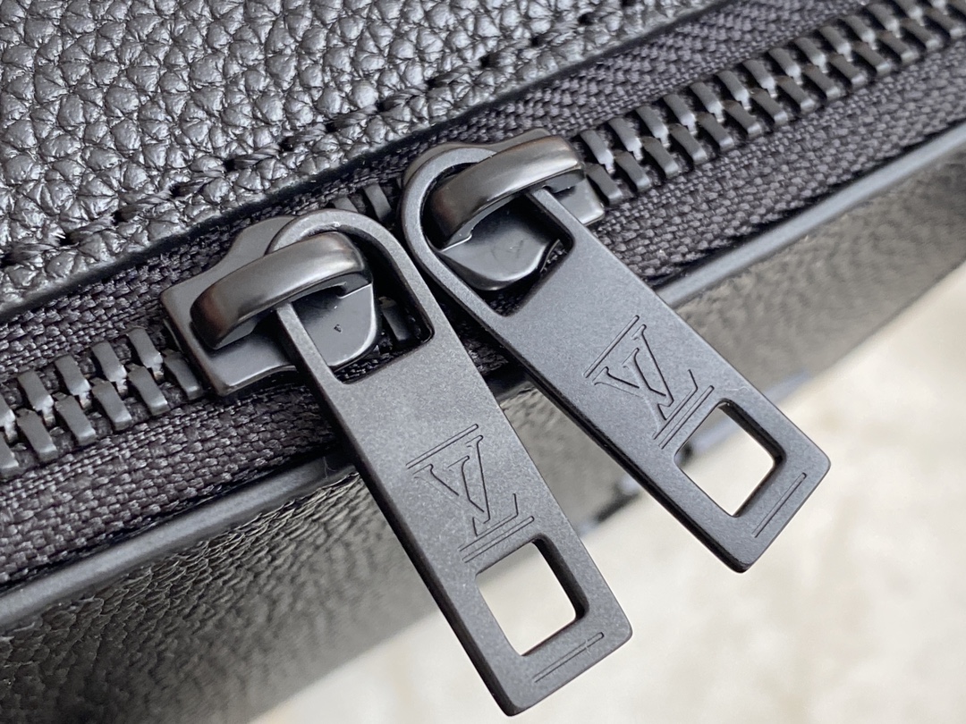 Top-Tier Original Quality] M59161 Black All-Leather Box Bag Series - Bag 4