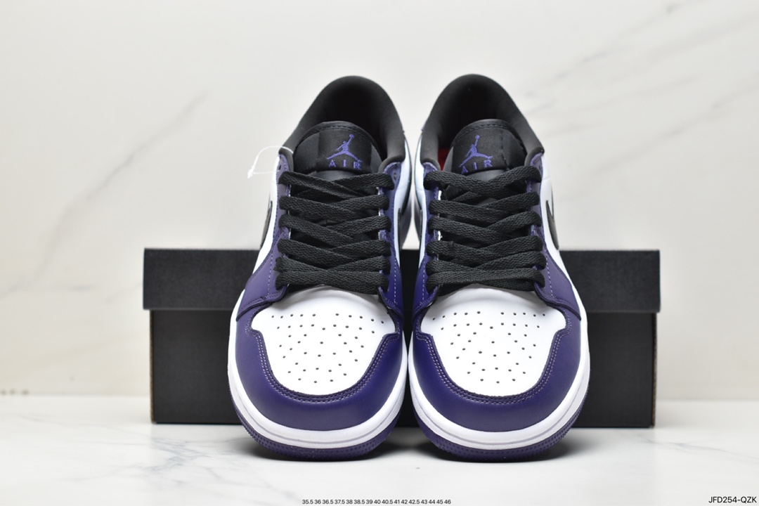 170 Air Jordan 1 Low Golf 白黑紫 DD9315-105