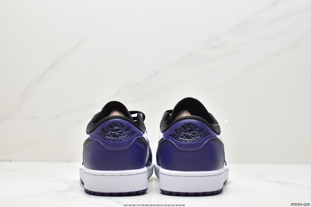 170 Air Jordan 1 Low Golf 白黑紫 DD9315-105