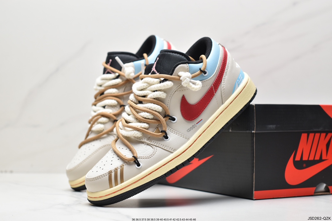 200 Air Jordan 1 Low 定制配色 耐克Nike Air Jordan1 Low AJ1乔丹一代553558-062
