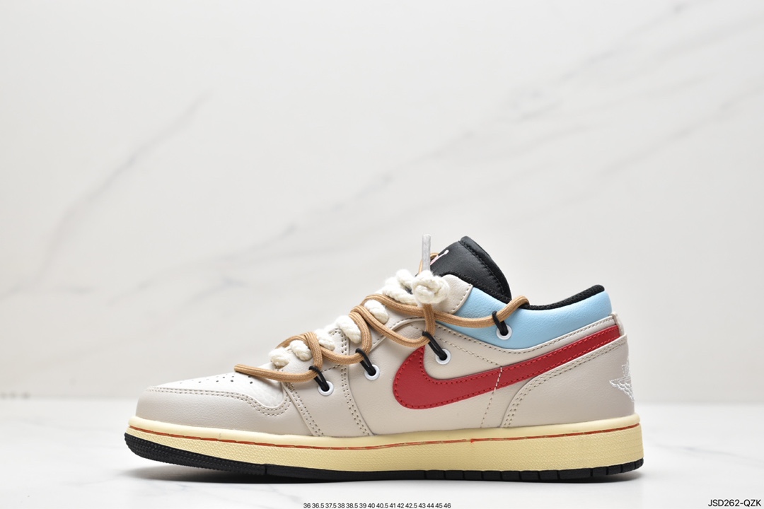 200 Air Jordan 1 Low 定制配色 耐克Nike Air Jordan1 Low AJ1乔丹一代553558-062