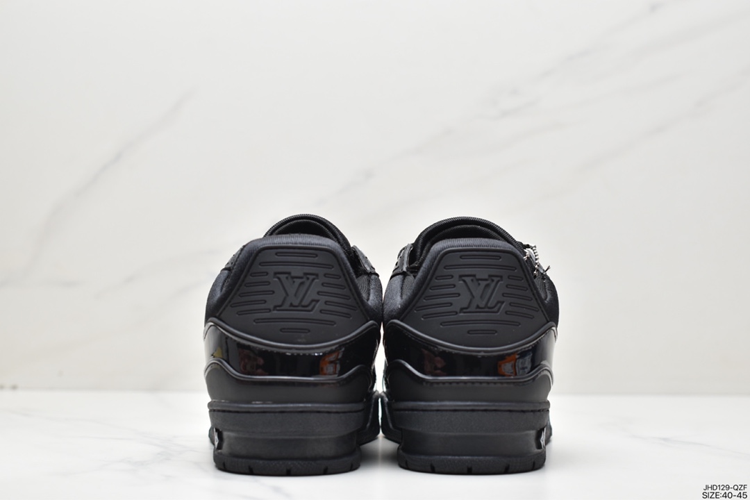 New LV Louis Vuitton Louis Vuitton Trainer Sneaker Low casual sports culture all-match basketball shoes