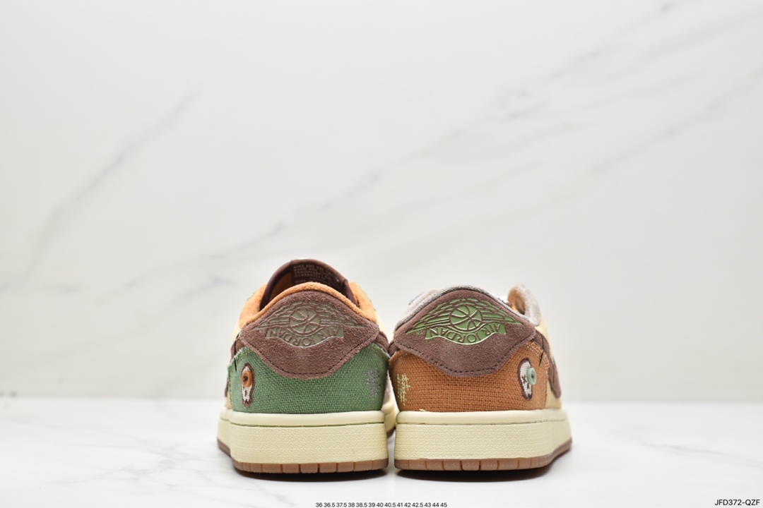 170 NBA锡安·威廉姆森/Zion Williamson x Air Jordan 1 Low OG”Voodoo”AJ1乔丹一代DZ7292-200