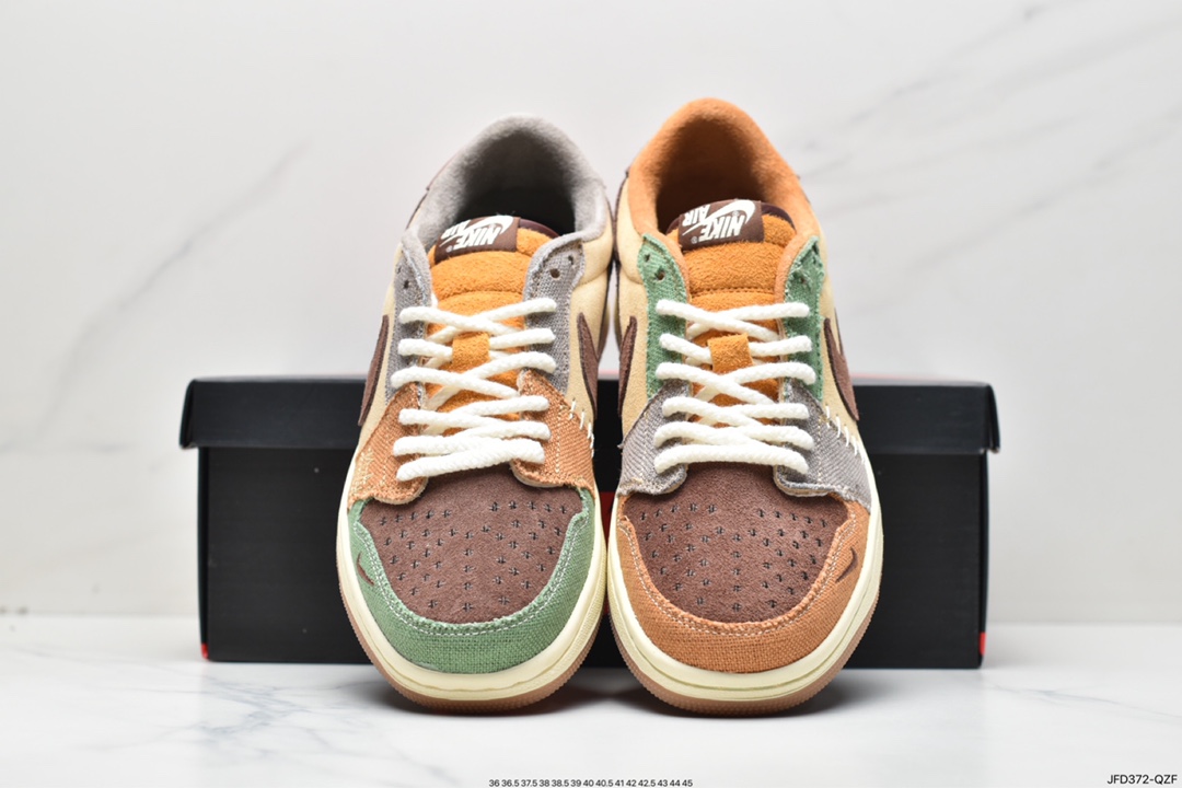 170 NBA锡安·威廉姆森/Zion Williamson x Air Jordan 1 Low OG”Voodoo”AJ1乔丹一代DZ7292-200