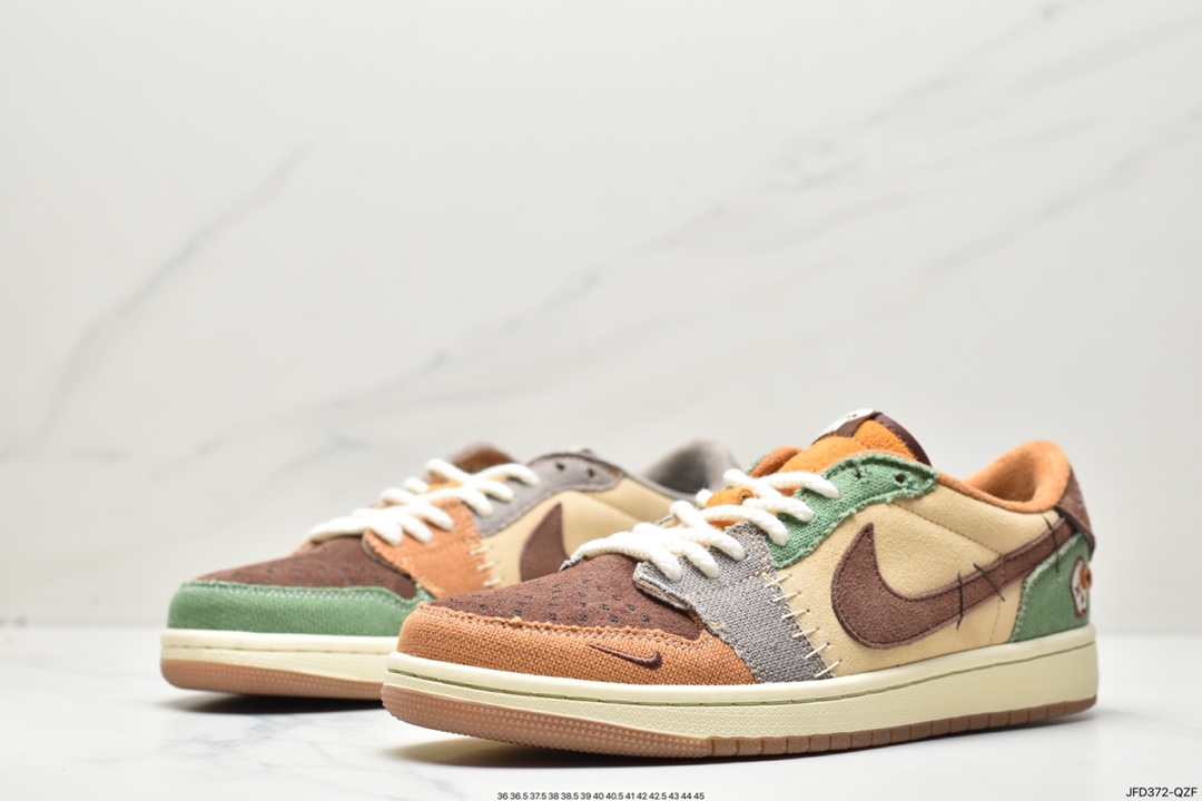 170 NBA锡安·威廉姆森/Zion Williamson x Air Jordan 1 Low OG”Voodoo”AJ1乔丹一代DZ7292-200