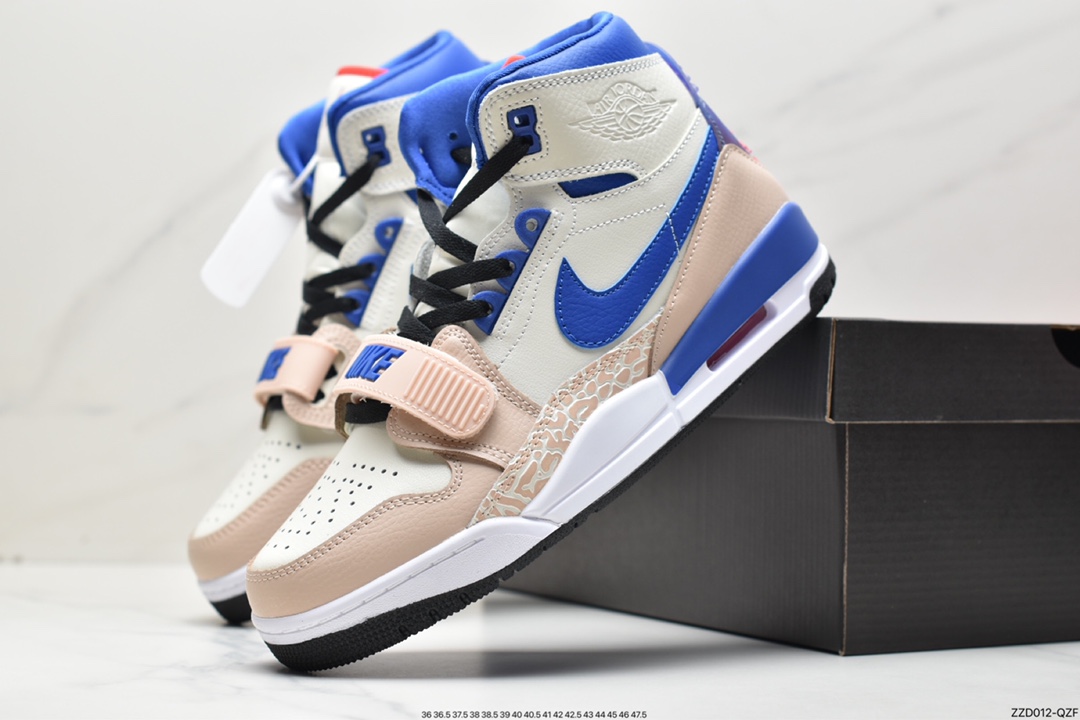 250 耐克Nike Air Jordan Legacy 312 High”Black/Light Smoke Grey”CD7068-106