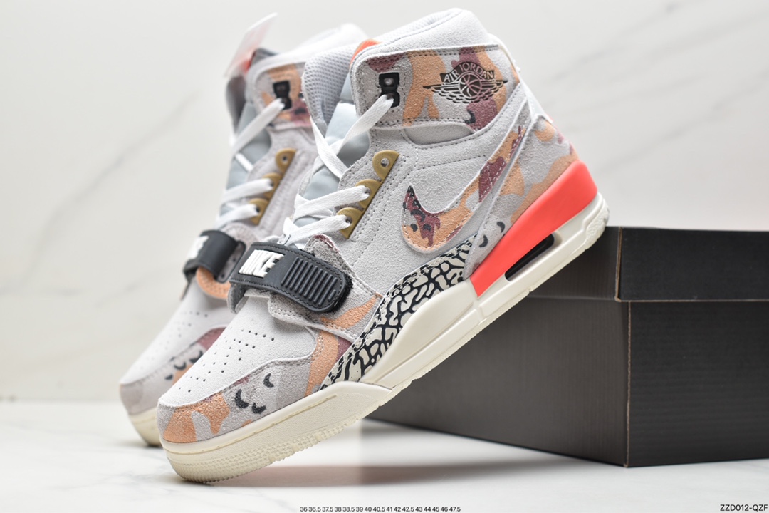 250 耐克Nike Air Jordan Legacy 312 High”Black/Light Smoke Grey”CD7068-106